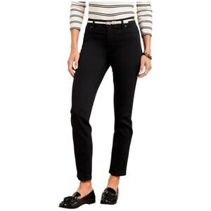 Talbots Flawless Slim Ankle Jeans Sz 12 Black